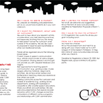 Clasp Poster - Advertising Design - Web & Graphic Designer in NYC